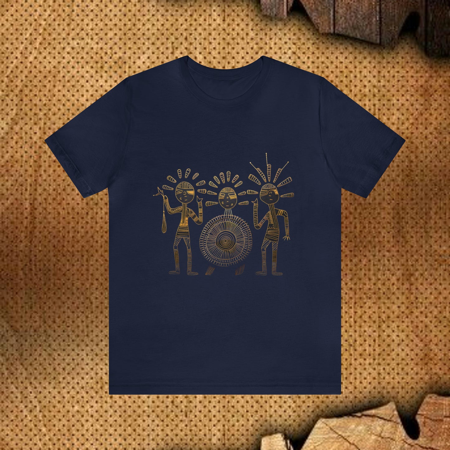 Conception de groupe de musique artisanale - Tee-shirt à manches courtes en jersey unisexe