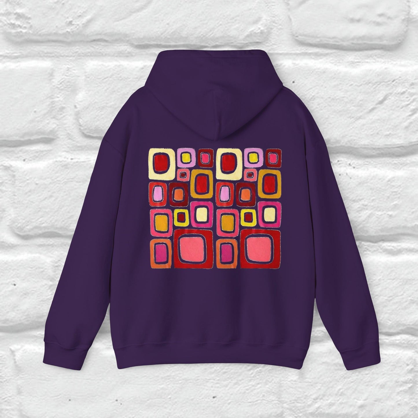 Sweatshirt à capuche MotherLand Heavy Blend™ : couleurs roses